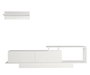 Hanah Home Mueble de TV Asos Blanco